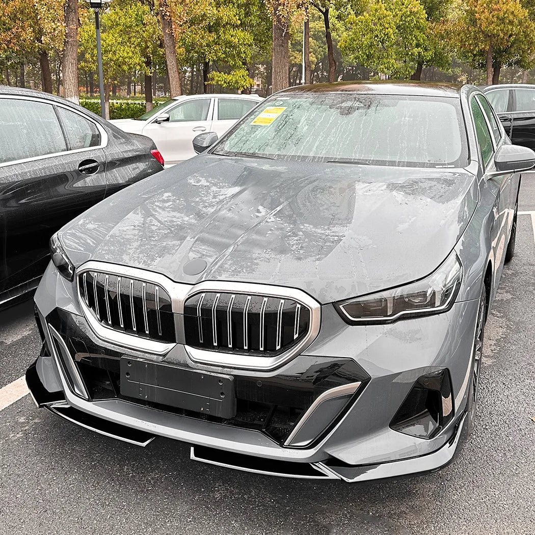 For BMW 5 Series G60 G61 Front Bumper Lip Splitter Body Kit