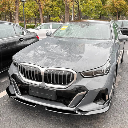 For BMW 5 Series G60 G61 Front Bumper Lip Splitter Body Kit
