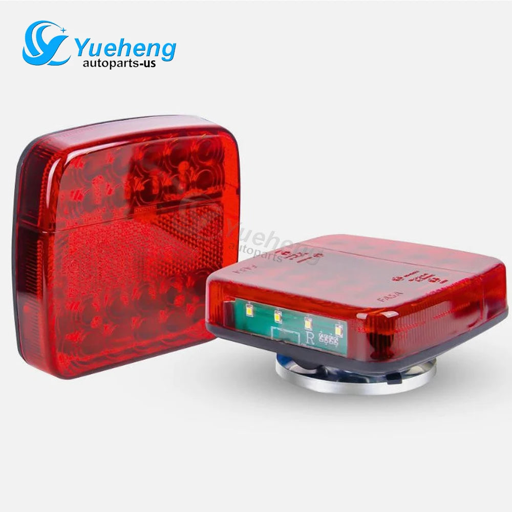 Wireless Magnetic Trailer Tail Taillight Signal Warning Kit