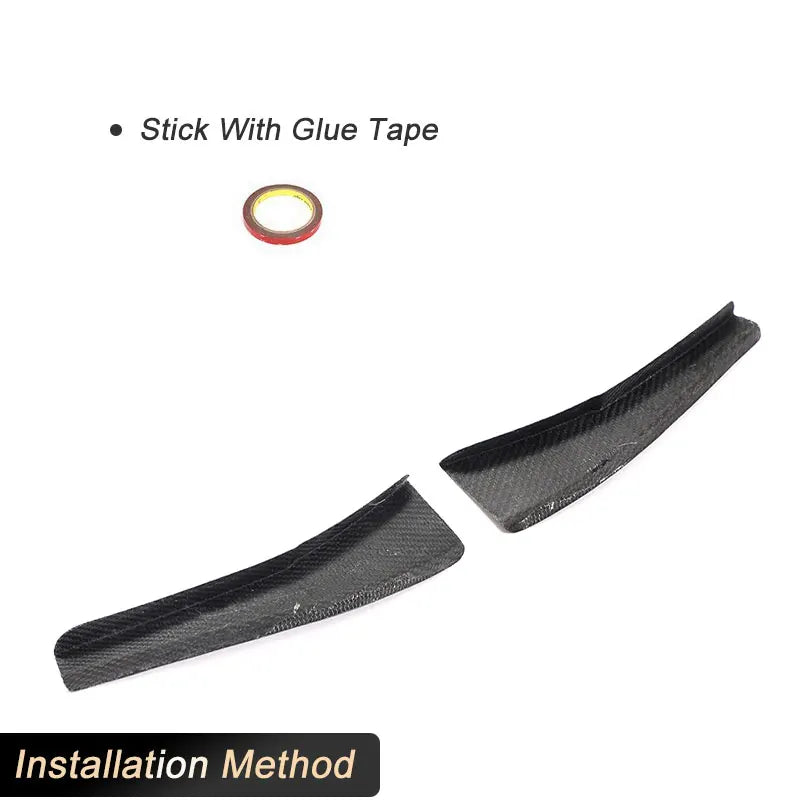 For BMW E90 E92 E93 M3 Front Bumper Canards Splitters 2007-2013