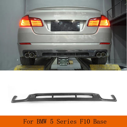 For BMW 5 Series F10 F18 Carbon Fiber Rear Bumper Racing