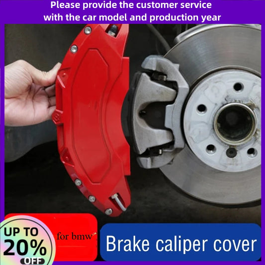 For BMW Brake Caliper Cover Aluminum Alloy Metal Fit M F10 F20