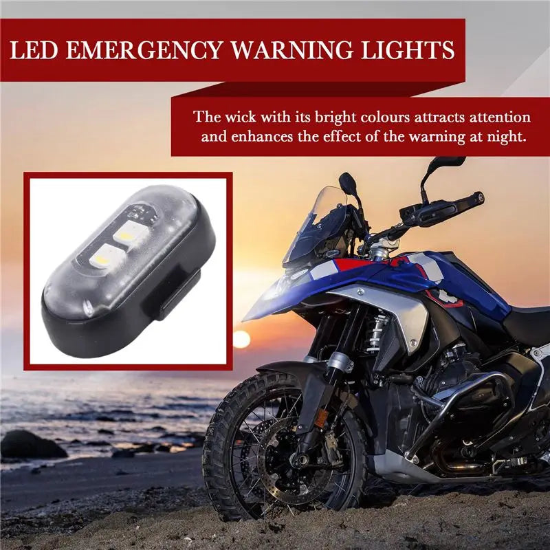 4PCS Wireless Strobe Remote Control Colors USB Charing Waterproof