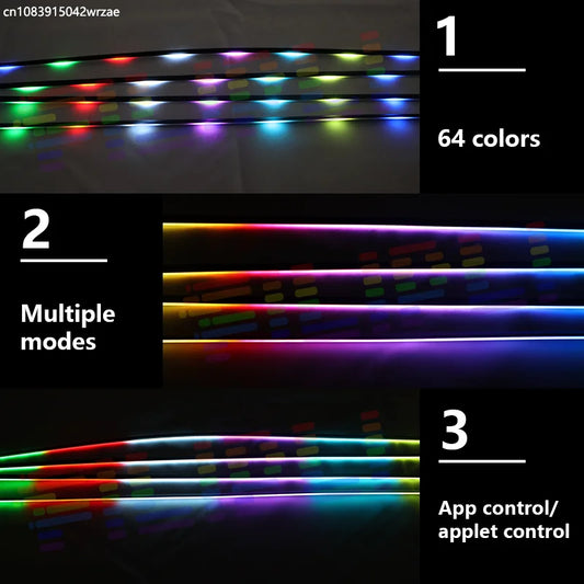 For Haval H8 2014~2018 2015 2016 2017 RGB Interior Ambient