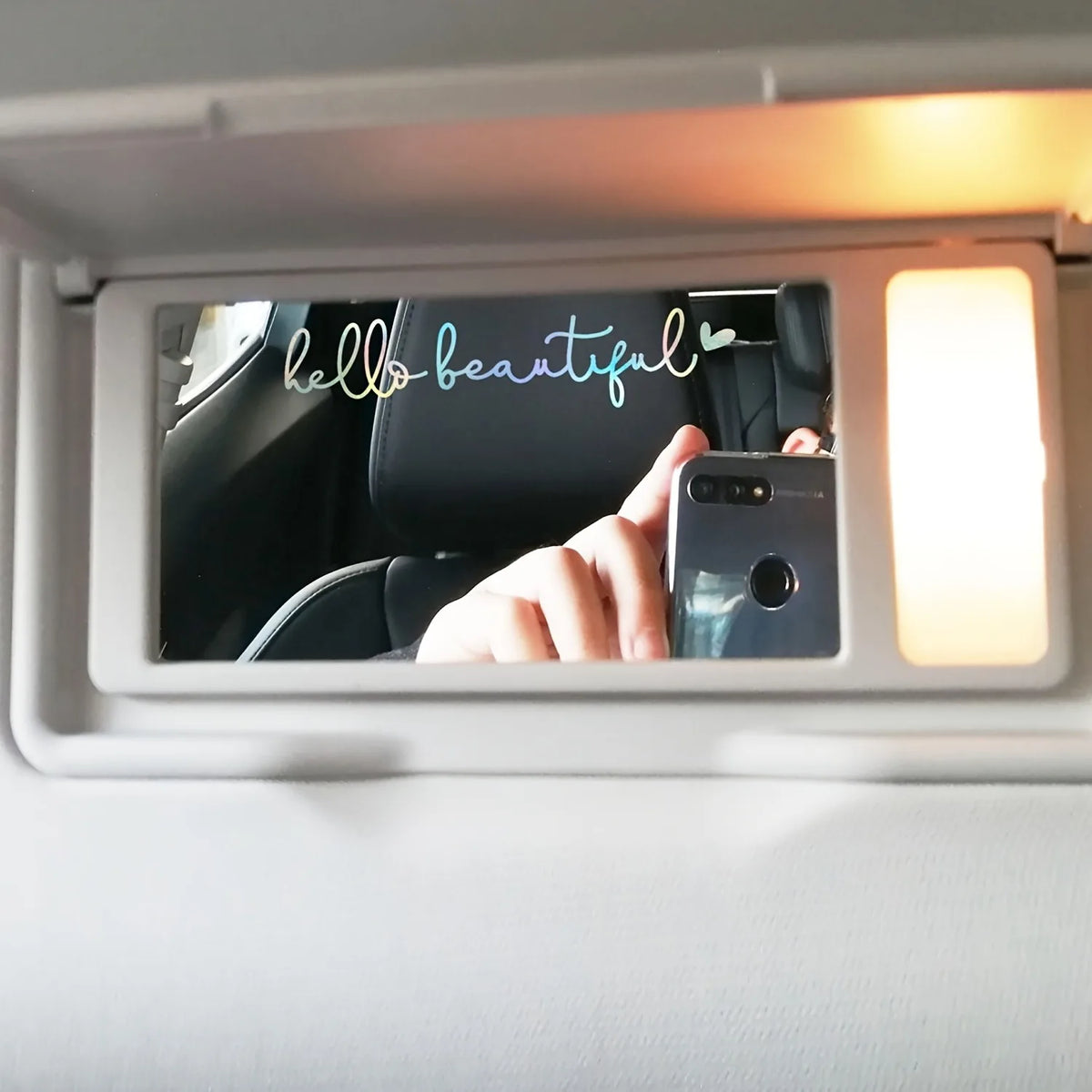 Design Hello Beautiful Stickers Rearview Mirror Sticker Body