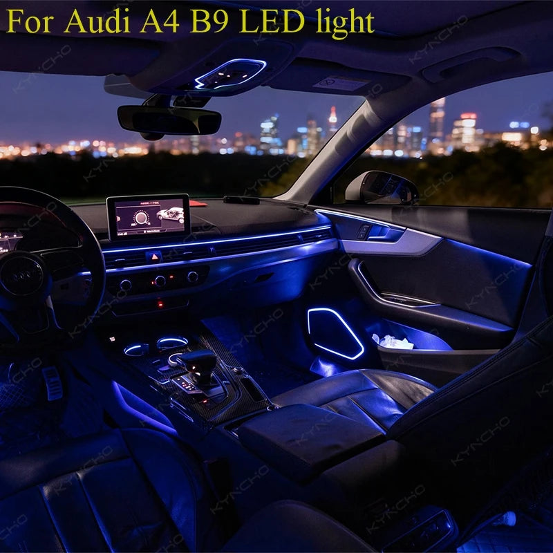 For Audi A4 B9 Interior Lighting Intelligent Colorful Ambient