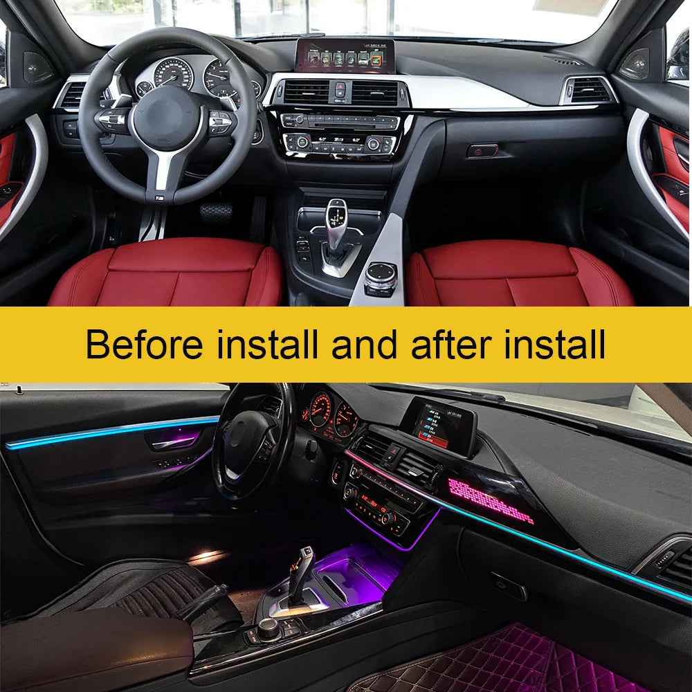 For BMW 3 Series F30 4 Dynamic Active Ambient Lighting Series