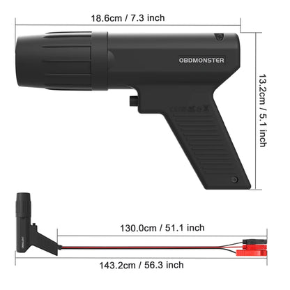 Ignition Timing Gun 12V Engine Induction Strobe Motorcycle Marine