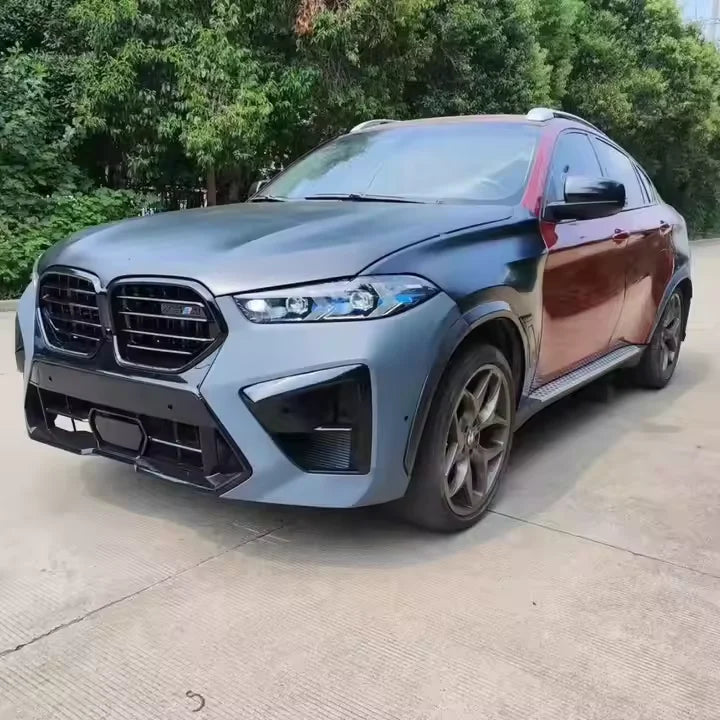 For BMW X6 E71 Upgrade To Facelift Kits g06-x6m Body Kit Parts