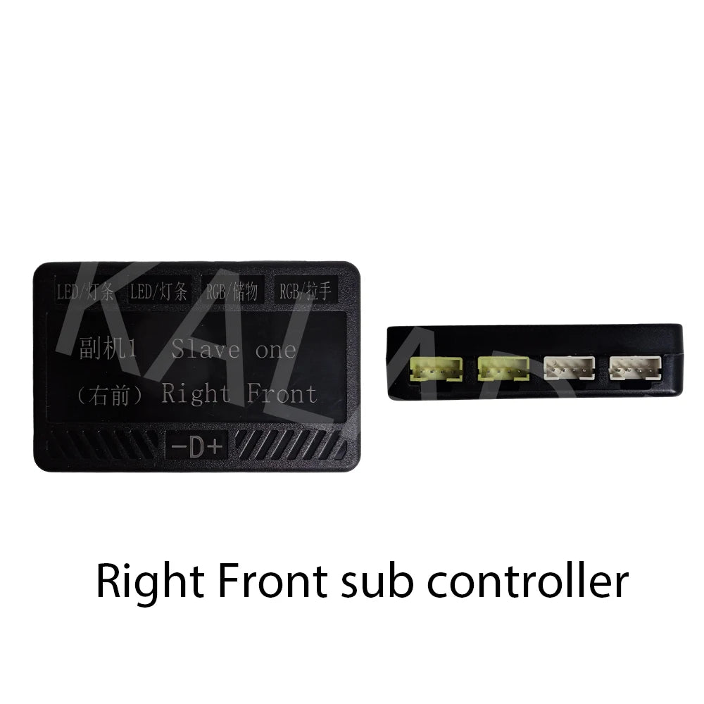 Dual Zone Symphony Streamer Ambient Full Colors Strip Door
