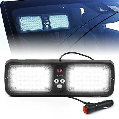 Smd Sun Visor Shield Strobe Truck Emergency Warning Bar