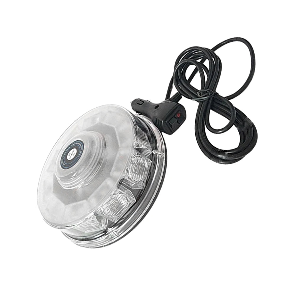 Cars Trucks 12-24v Strobe White Yellow