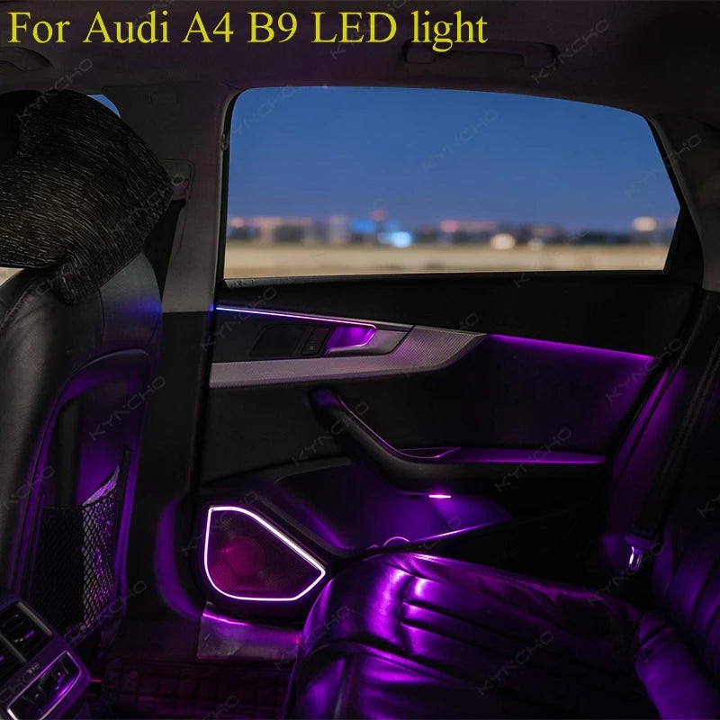 For Audi A4 B9 Interior Lighting Intelligent Colorful Ambient