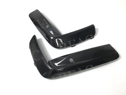 For BMW M8 F91 F92 F93 Dry Carbon Fiber Front Bumper Grille