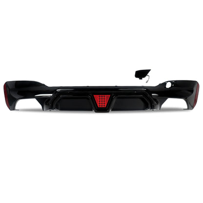 For BMW 5 Series G30 G31 Magickit Rear Bumper Diffuser Lip