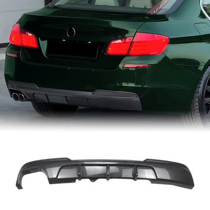 For BMW 5 Series F10 F11 Rear Bumper Diffuser Lip Tail Boot