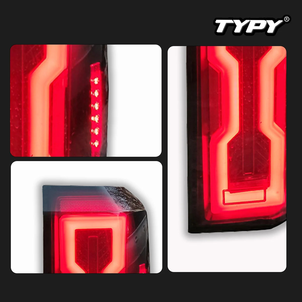 For Jeep Patriot Tail Lights 2008-2017 Typy Upgrade Modified Drl