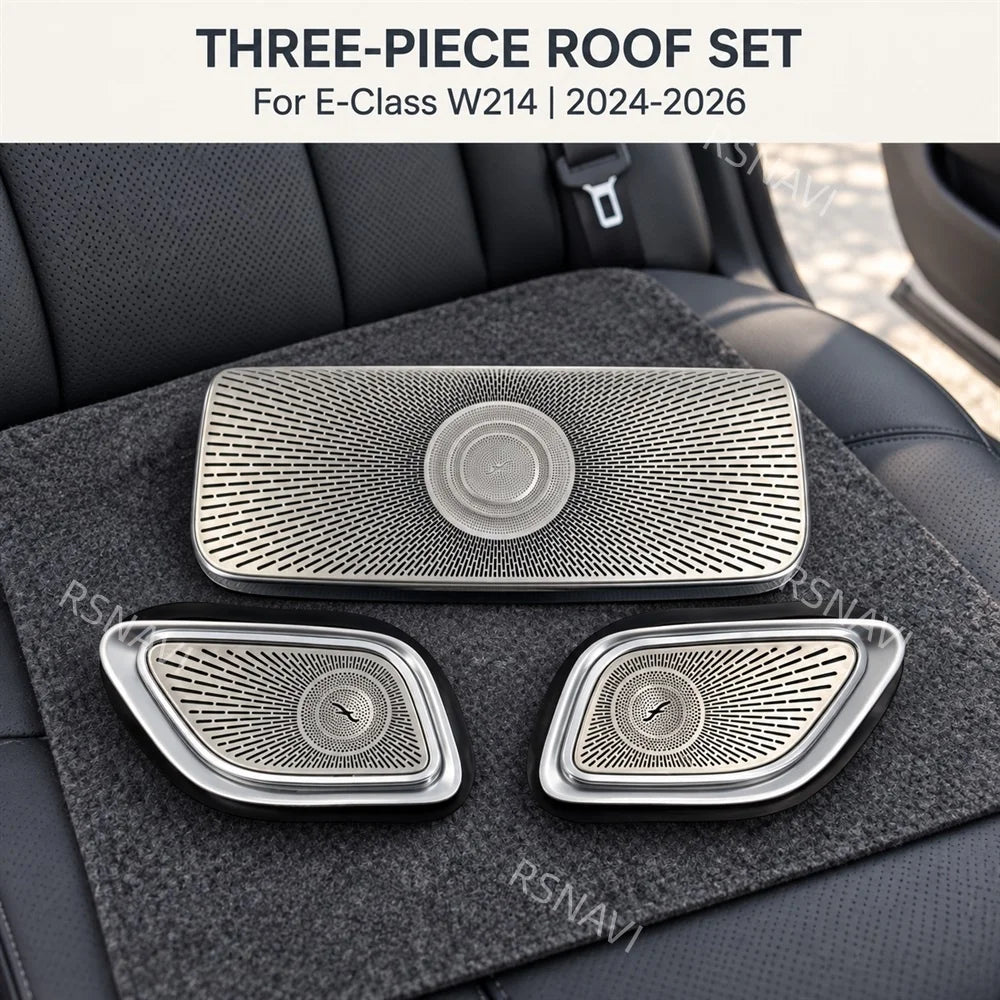 For Mercedes-Benz E-Class W214 2024-2026 Overhead 3-piece Rear