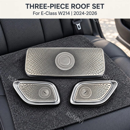 For Mercedes-Benz E-Class W214 2024-2026 Overhead 3-piece Rear
