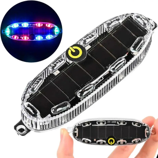 Solar Flashing Warning Safety By Strobe Adjustable Parking Rear