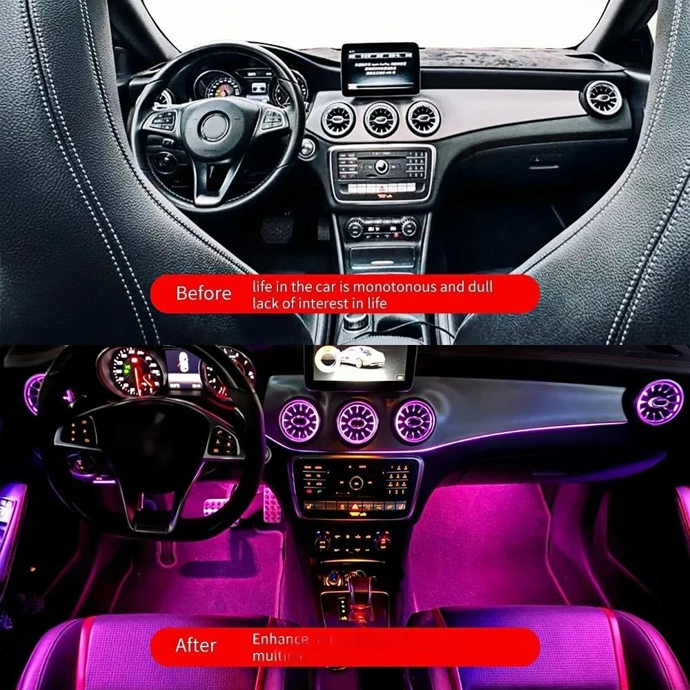 For Mercedes Benz A Cla Gla 12 256 Colors Ambient W176 W156