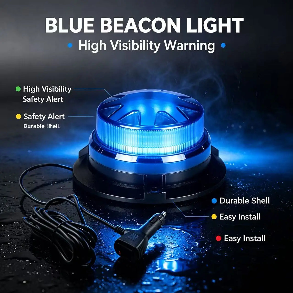 E24 Magnent Beacon 24 Piece Set Flash Patterns Waterproof