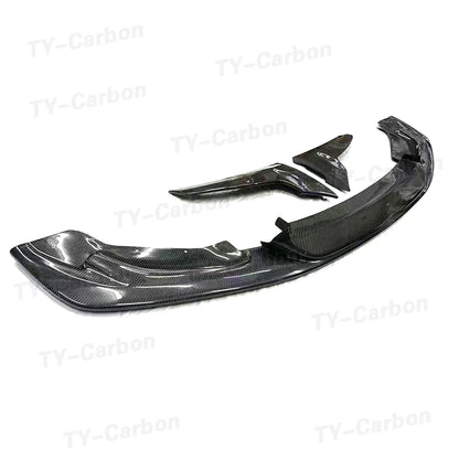 For BMW F80 F82 F83 M3 M4 Real Carbon Fiber Front Lip Bumper