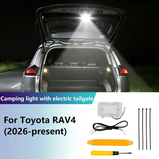 For Toyota RAV4 2026-Now LED Car Tail Light Trunk Light Tailgate Lamp Suitcase Lights Accessories Daily Use Access