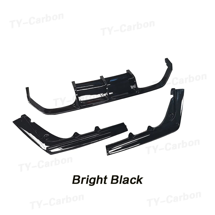 For BMW F80 M3 F82 F83 Real Carbon Fiber Rear Diffuser Lip