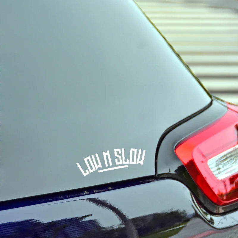 For Window Body Bumper Door Diy Low N Slow Personalized Stickers