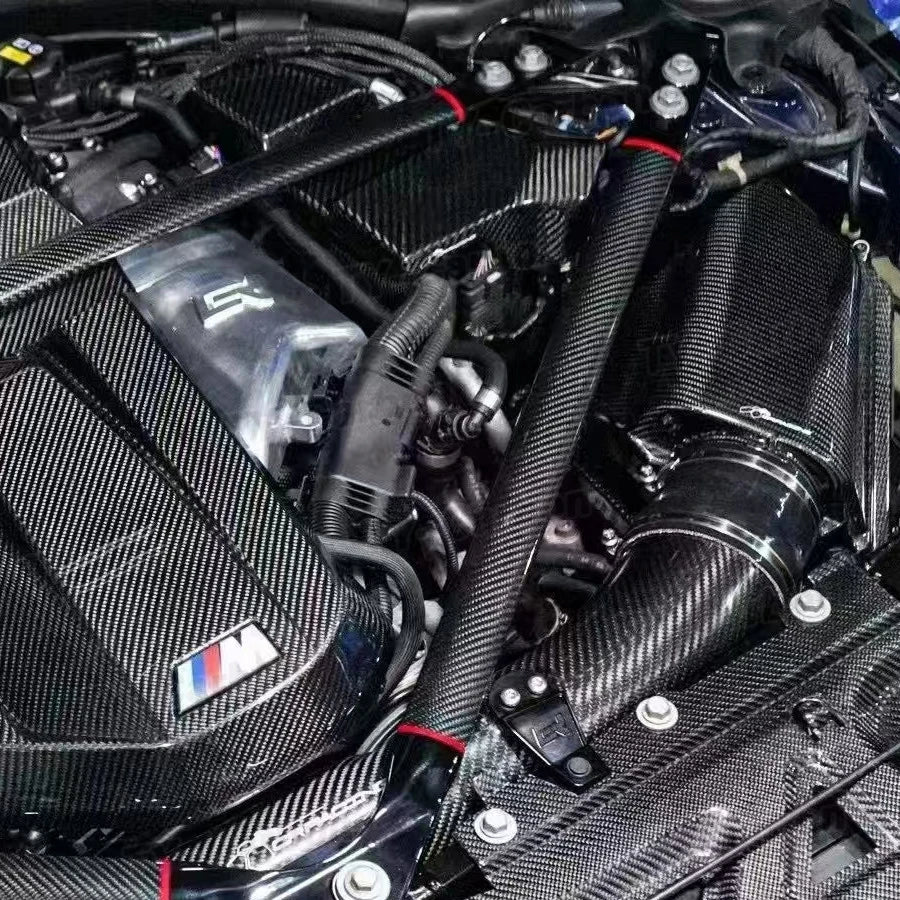 For 21-2024 BMW G80 M3 G82 Dry Carbon Fiber Engine Bonnet Hood