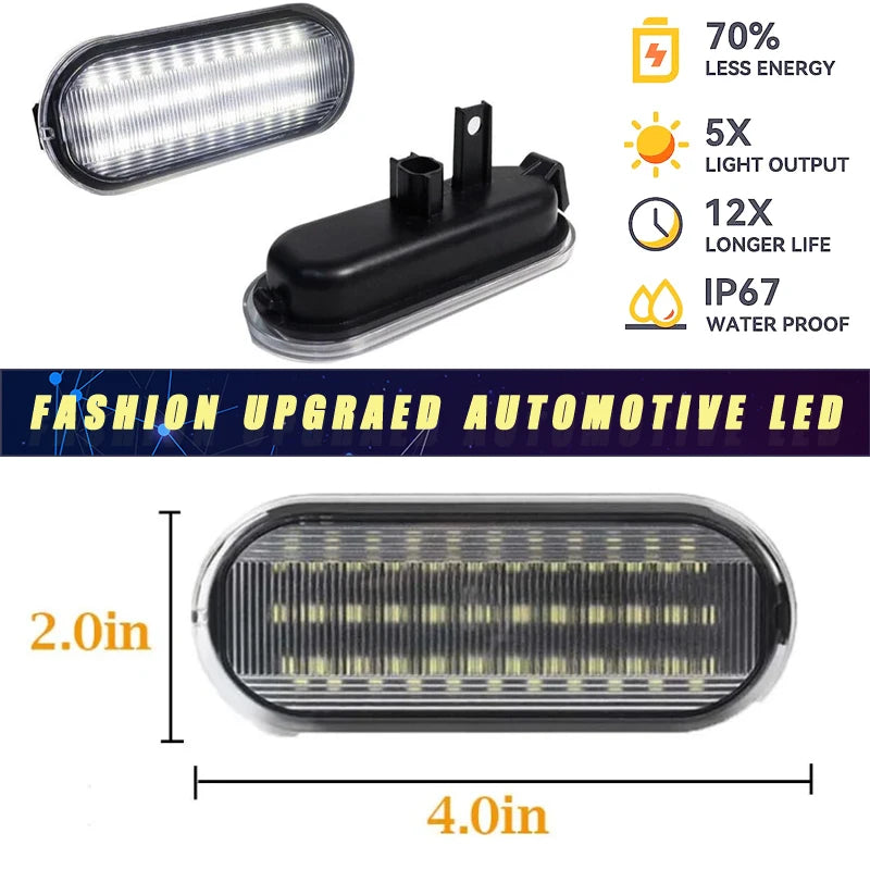 For Ford F-150 2015-2023 F-250 F-350 2PCS Pickup Truck Bed Cargo