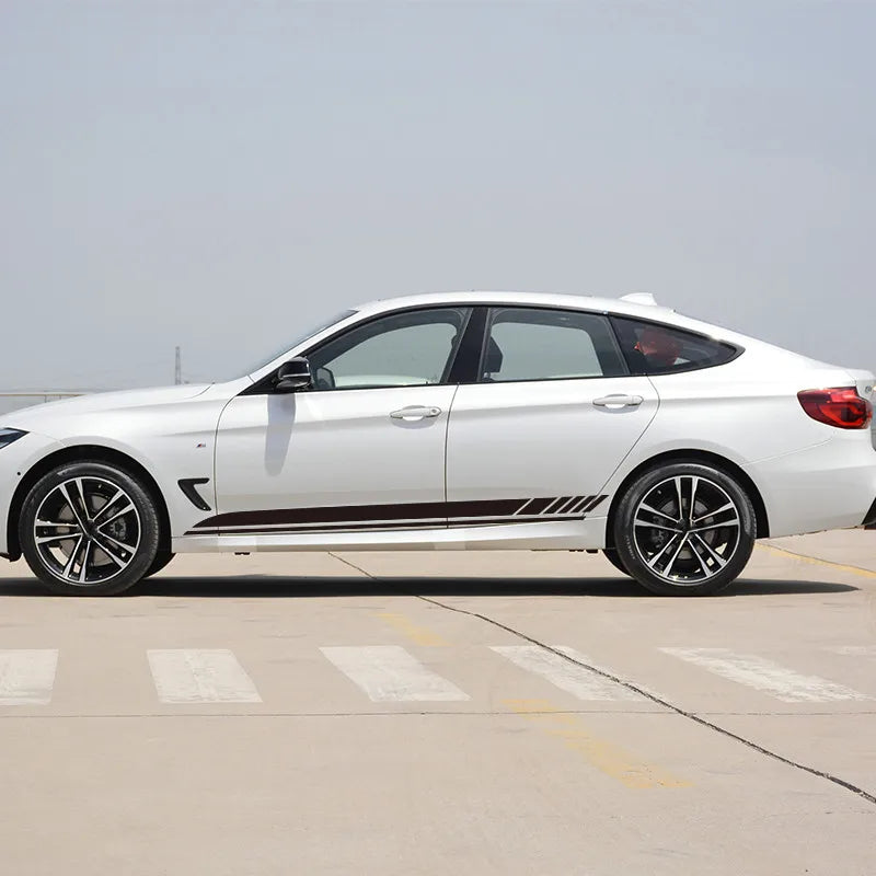 hot-selling Sticker Hood Body Door Side Skirt Stripes Sport