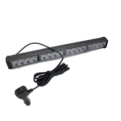 12V 24V 4LED Red Blue Strobe Bar Traffic Advisor