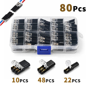 150PCS Electrical Cable Connectors Pin No Strip Solderless