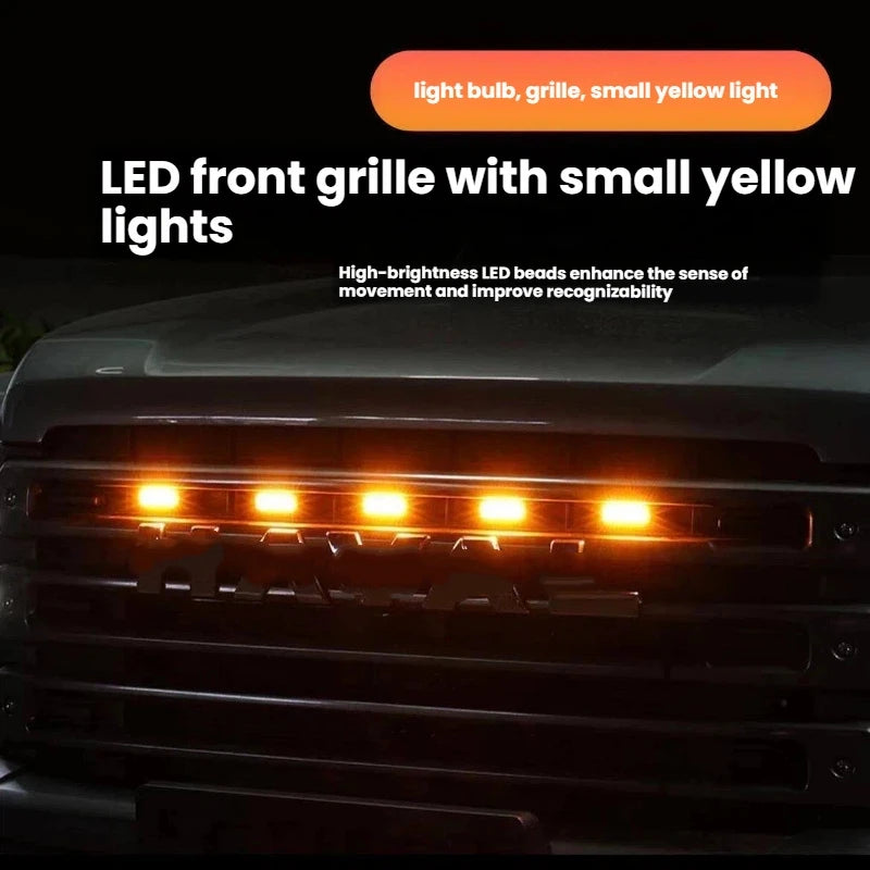 For Jetour Freedom T1 2025-2026 LED Front Grille Daytime