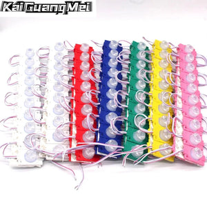 10PCS 3LED Side 12V 24V Module Warning Emergency multi-color