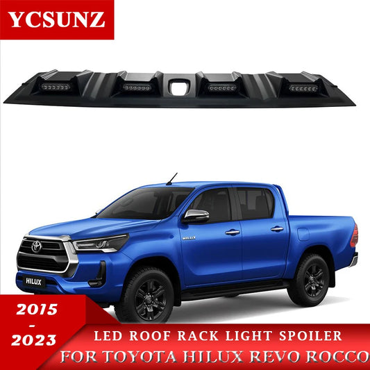 For Toyota Hilux Revo Rocco 2015 Roof Rack Spoiler 2016 2017