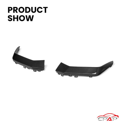 For BMW X7 G07 Lci Oem Real Dry Carbon Fiber Front Air Duct Trim