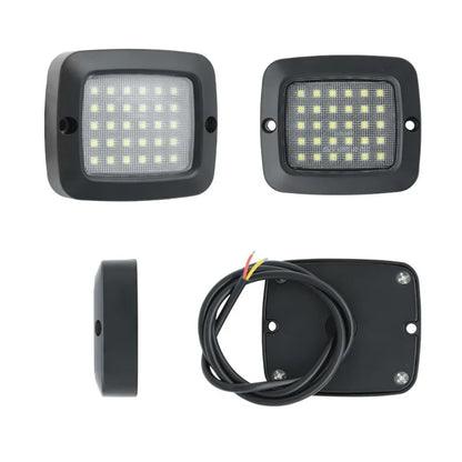 2PCS Chassis off-road Atmosphere White Yellow Dual Color Truck