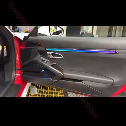For Porsche 718 2016-2023 LED Atmosphere Fit Interior Lighting