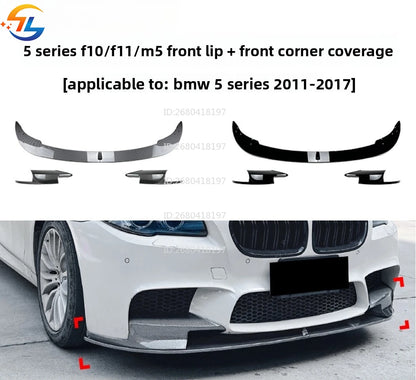 For BMW 5 Series BMW F10 F11 M5 11-17 Front Lip Shovel Corner