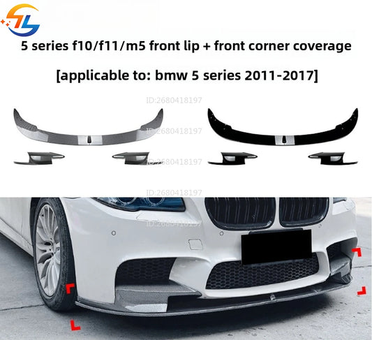 For BMW 5 Series BMW F10 F11 M5 11-17 Front Lip Shovel Corner