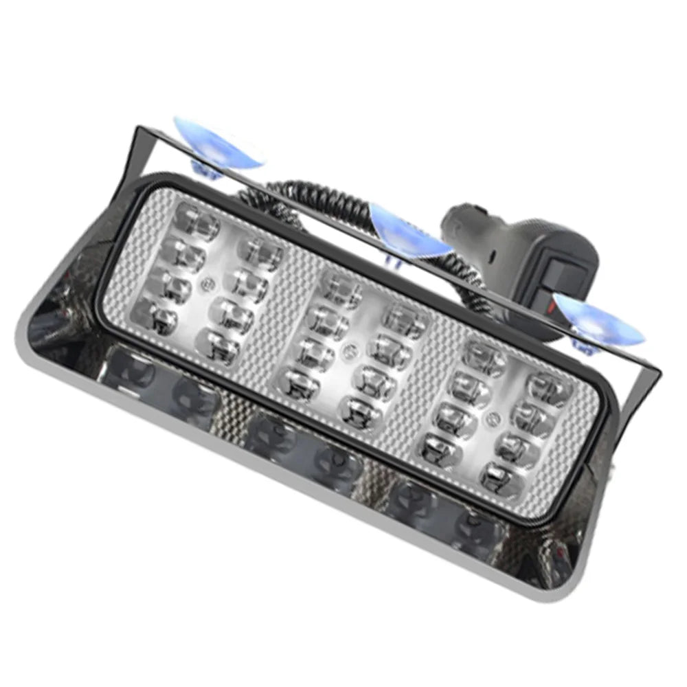 For Most Vehicles Dash Strobe Fit Interior Windshield Mounting