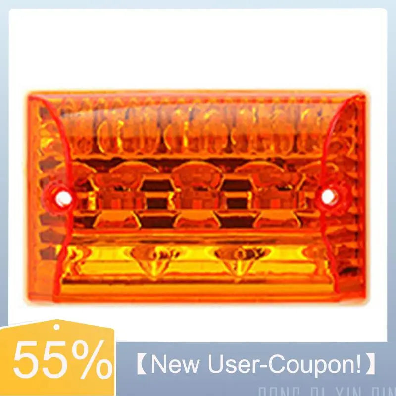 Happy Durable 8PCS Side Markers Indicator Lamps Tail Trucks
