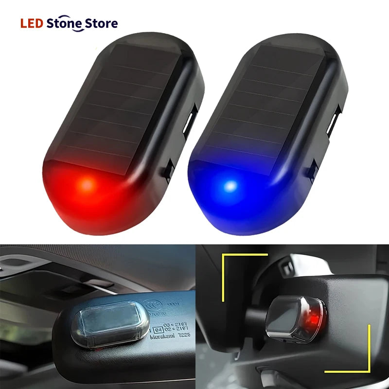 Fake Security Solar Powered Simulated Dummy Alarm Wireless