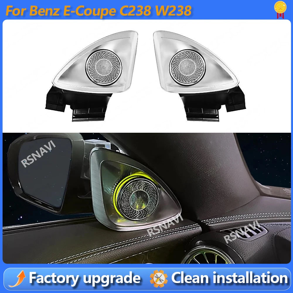 For Mercedes-Benz E-Coupe W238 4D Rotating Colors 4D Speaker