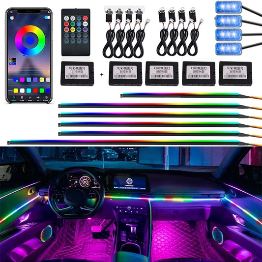 In 213 64color Rainbow Symphony Ambient Lighting Kit RGB