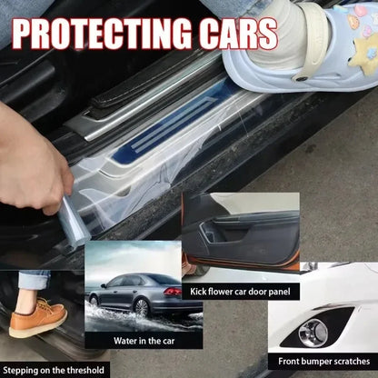 Bumper Paint Sticker Scratch Resistant Film Waterproof