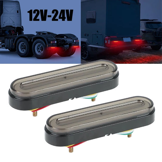 For Scania Trailer Lorry Pickup Turn Truck Inch Tail Bar 12V 24V